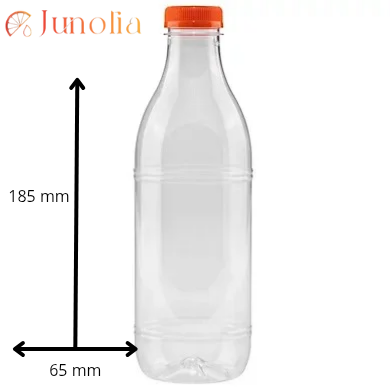 Lot de 78 bouteilles PET vides- 1 L avec bouchons ( prix unitaire 0,38€ )