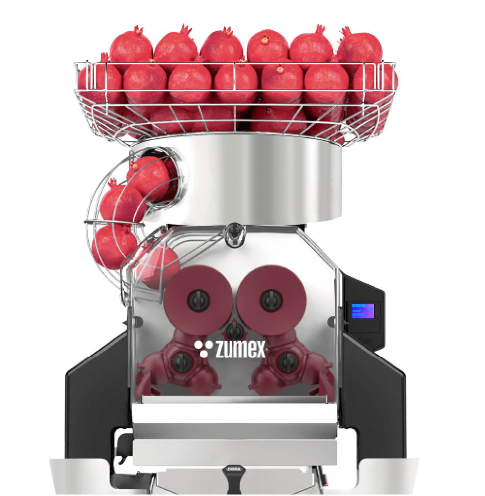 Speed Pomegranates Juice Corner Wide — Presse-agrumes professionnel Zumex | Orangoo x Junolia