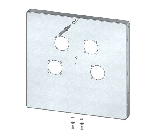 Plaque Frontale Inox Vers Pro 1 Step · Réf. S3301653 · SPD - Junolia