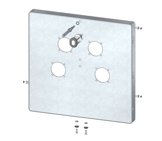 Face Avant Inox Vers Cashless S3301655 — Pièce d'origine Zumex | Orangoo x Junolia