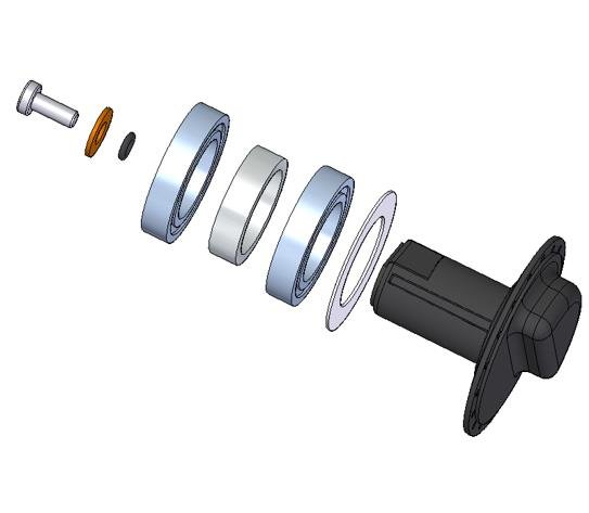 Axe Rotor Mx S3310270 — Pièce d'origine Zumex | Orangoo x Junolia
