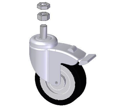 Roue Avec Frein Podium Color · Réf. S3320041:01 · SPD - Junolia